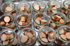 Currywurst im Glas