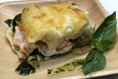 Lachs Lasagne
